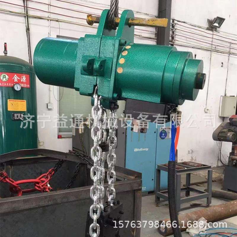 煤矿井下HQ5防爆气动葫芦 矿用3T/5T气动葫芦 HQ3-3t行走气动葫芦