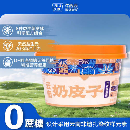 云南奶皮子酸奶8种益生菌