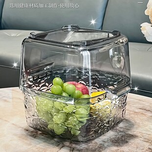 水果盘客厅洗菜篮子 高颜值双层洗菜盆沥水篮多功能厨房家用新款