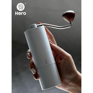 Hero螺旋桨S01手摇磨豆机咖啡豆研磨机手动便携磨粉咖啡机 双轴承