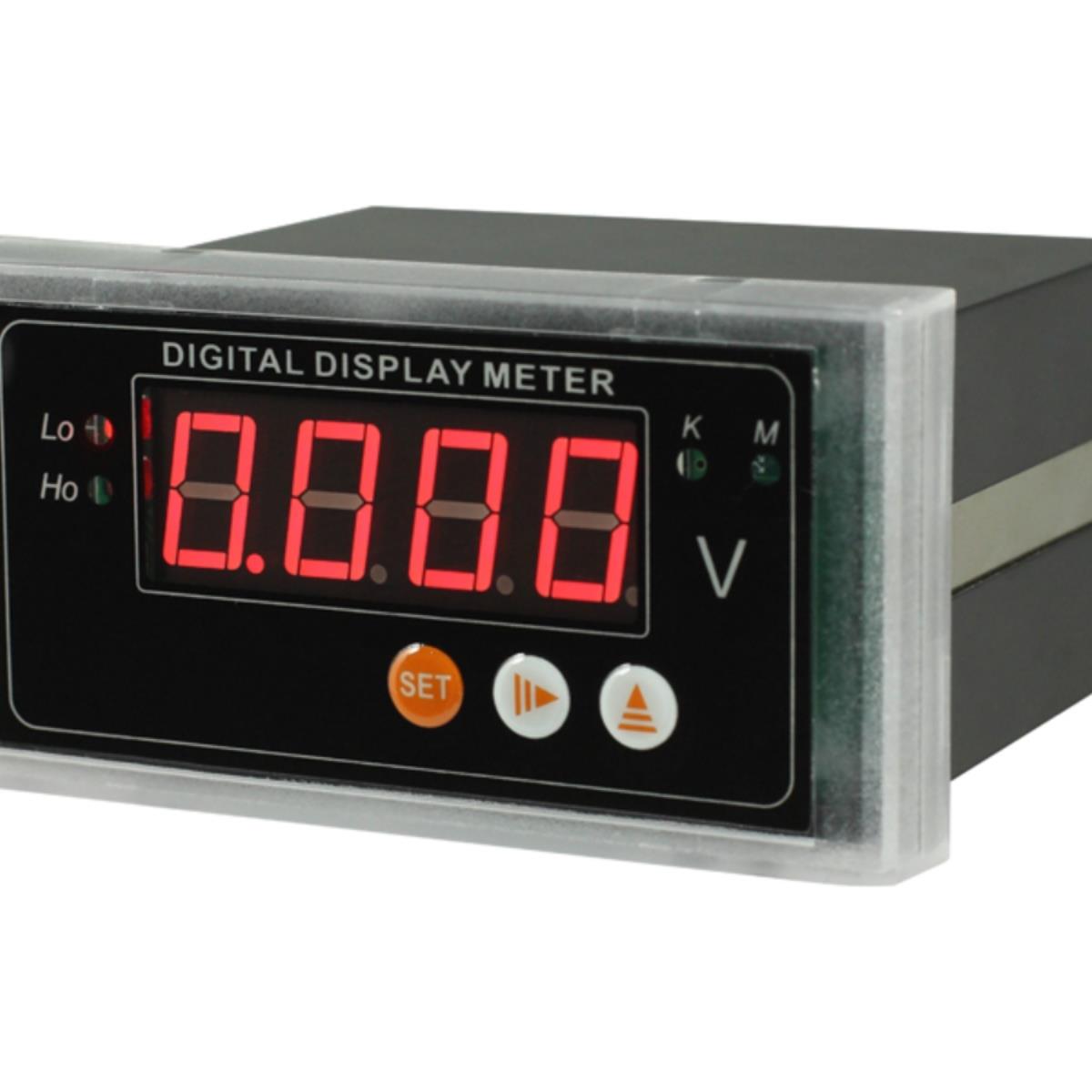 数字数显智能高精度单相交流电压表电流表485通讯上下报警模拟量