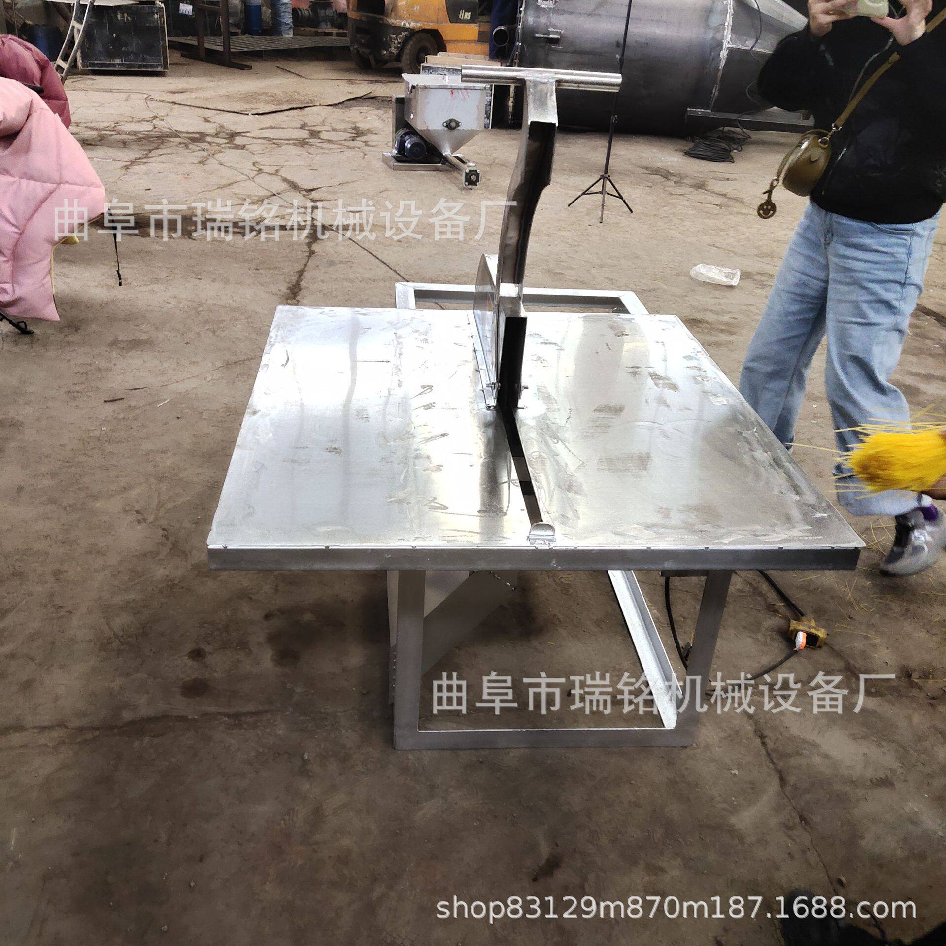 玉米面条锯片式切粉机 TGFF 芭蕉芋粉丝宽粉切割机  瑞铭机械