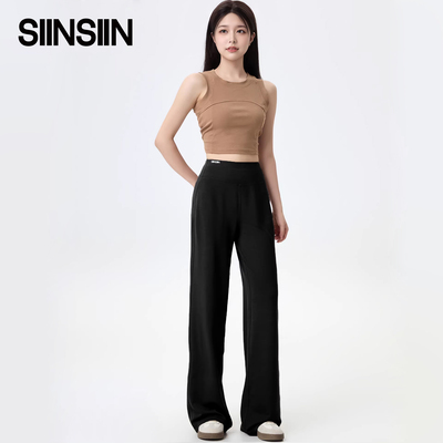SIINSIIN直筒裤女新款休闲裤夏季