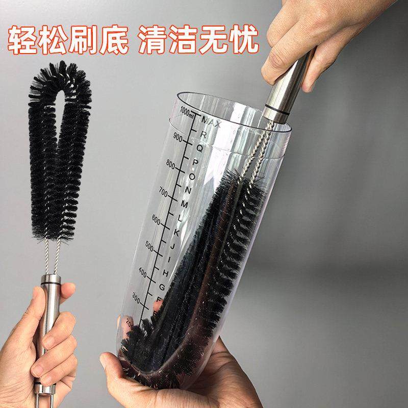 摇冰杯不锈钢柄刷子破壁机豆浆机杯子加粗清洁刷厨房用刷多功能刷,家庭/个人清洁工具,杯刷/瓶刷,淘宝优惠券,粉丝福利购,淘宝优惠卷