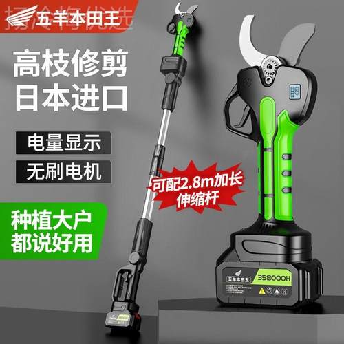 进口动剪刀充电SMP林式园电剪锂电刀果树修枝剪剪树枝