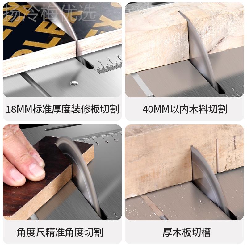 ATI功率木工装修台锯微型迷你电大锯小型家用台锯推板多功裁能切