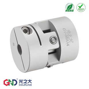 十字滑块万向联轴器GV步进伺服电机大扭矩丝杆连轴器调整角度偏差