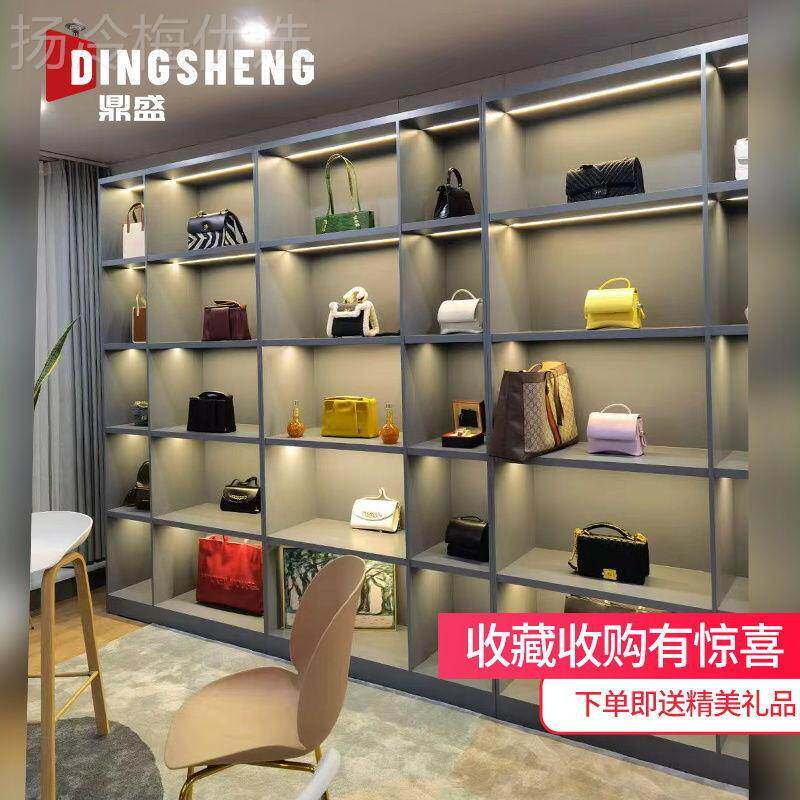 直播间子包包展示柜家电货架品展太古汇小柜子样柜品DZE鞋柜