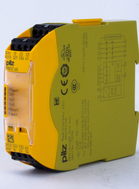 皮尔兹Pilz安全继电器 PNOZ S6 C 24VDC 订货号750106 751106