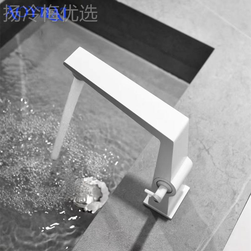 全铜水头龙家洗手盆卫生间洗脸盆面盆冷热用两AO88952用浴色室柜