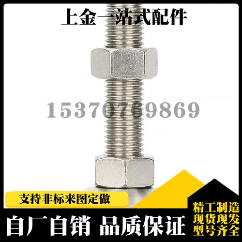 WAD51-D100-M16/M20/M24-L100 125 150 200重载型脚杯 固定调节型