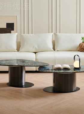 组合客几厅RFD轻奢设计师简约极简意式创茶几大意理石茶家现代用