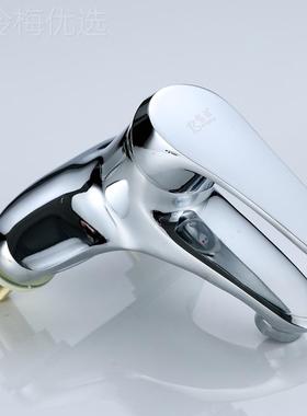 BQ41035混水头二联大面盆龙龙脸头洗盆冷热两孔贸厨房洗手盆外水