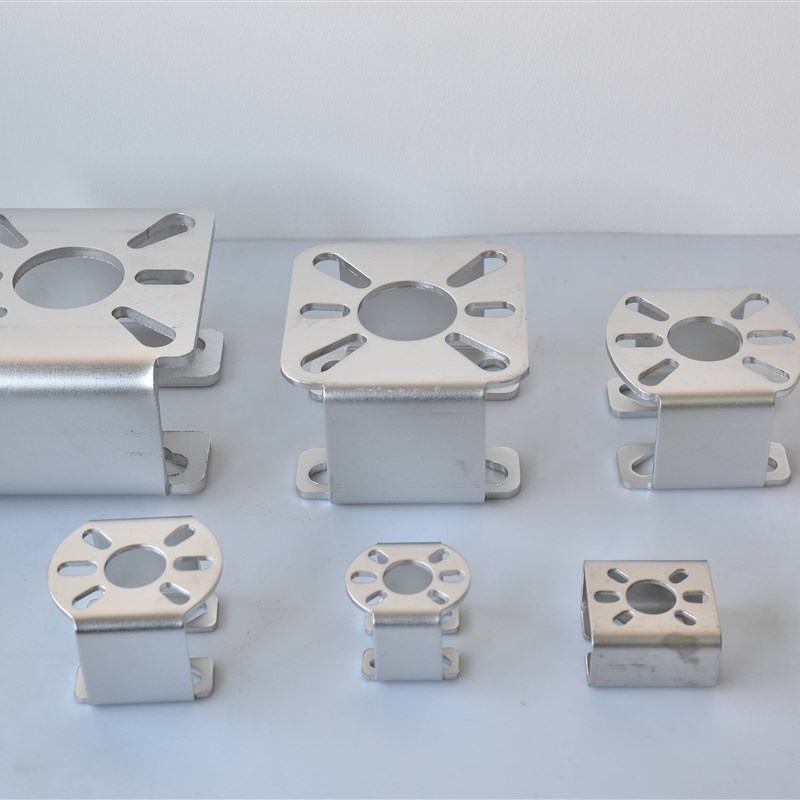 气动球阀支架 执行器连接支架304不锈钢法兰球阀支架DN50球阀支