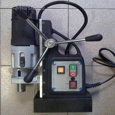 磁力钻磁钻 钻可调速台式磁力电大功率钢多板钻孔座AUJ机功能