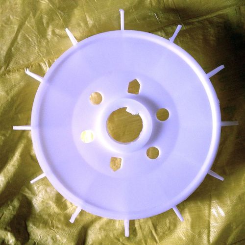 电机风叶Y315-4白色160KW散热叶轴孔90mm三相电机配件多型号