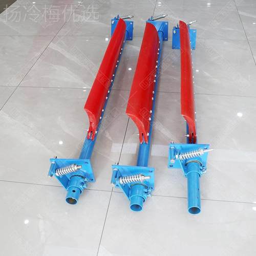 0202120一道二道带皮清型扫器送机用耐输磨聚氨酯清扫器H型P输送