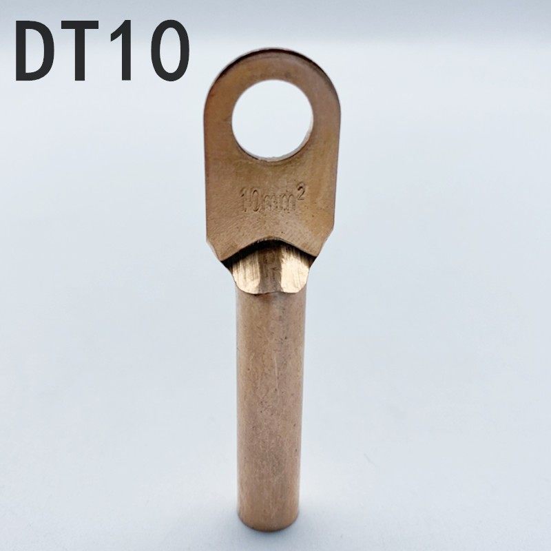 DT-10mm平方铜线鼻子电线铜接头铜接线鼻子铜接线耳电线接线端子