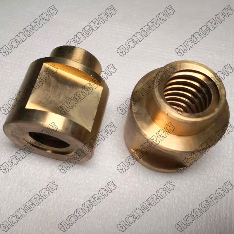 齐齐哈尔X5032A X6132A 5030铣床配件6231 7502横向丝杆螺母T30X6