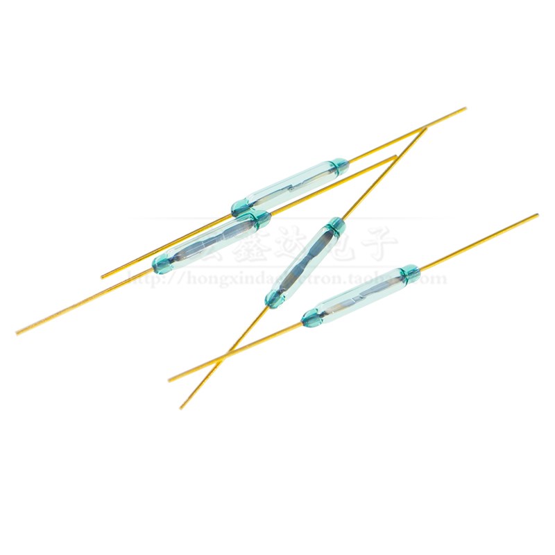 2*14mm 干簧管 MKA14103 磁控开关 镀金脚/镀银脚 进口原装 常开