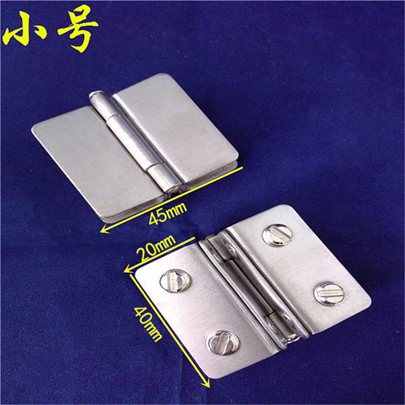 不锈钢玻璃合页免开孔钢化双边夹玻璃门固定铰链无框玻璃连接件