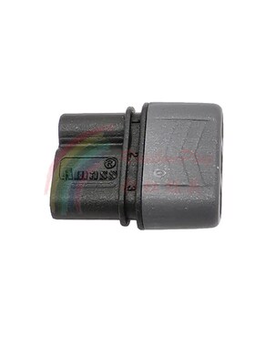 全新原装 Amass艾迈斯 MR30-M/FB 安全型三孔接插头 铜镀镍黑色版