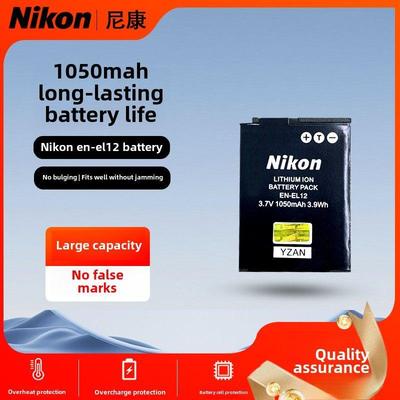 适用于尼康Ccd相机En-El12电池P300/P310 S6300/S9200/S9500充电