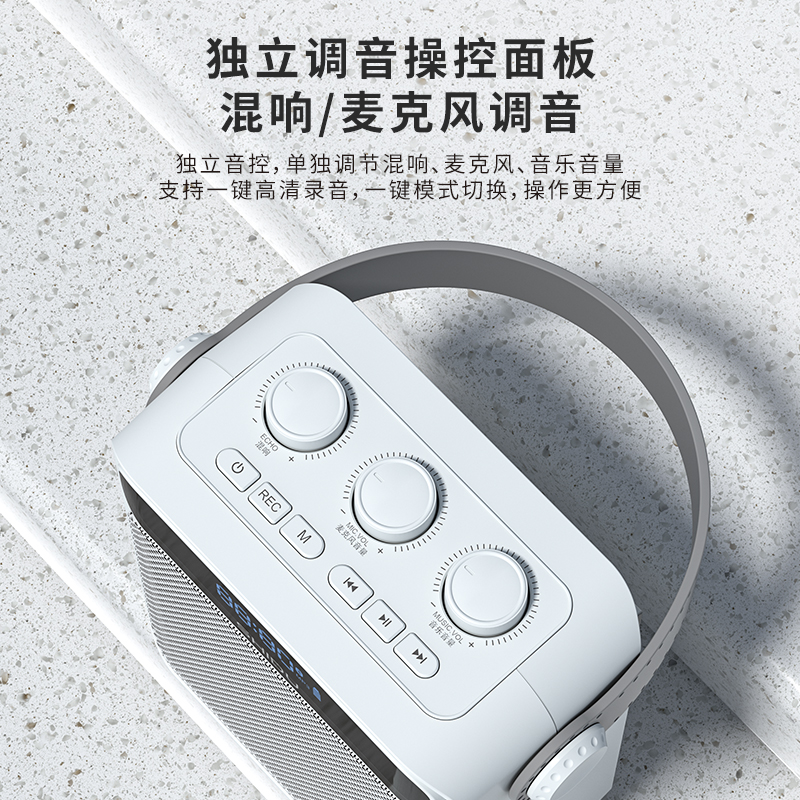 十度S95蓝牙版 户外小音响无线便携式老人广场舞小音箱晨练播放器