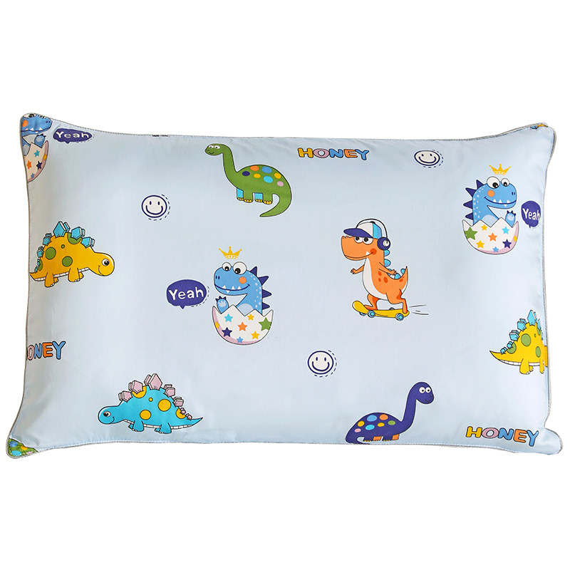 幼儿园儿童小枕头宝宝枕芯带纯棉全棉枕套3-6岁以上学生小号整头.