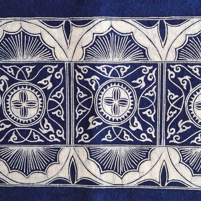 蜡染桌旗定制茶文化创业工作室茶馆装饰各种工作室茶蜡染包装定做