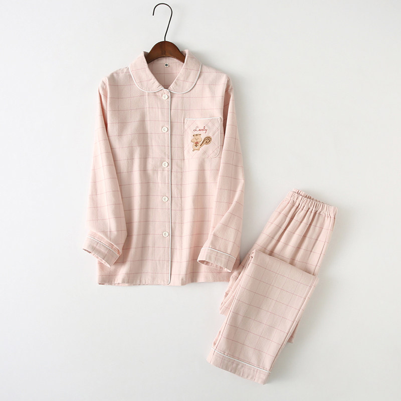 纯棉绒布情侣睡衣女士春秋长袖可爱小翻领男士秋冬磨毛学生家居服,女士内衣/男士内衣/家居服,睡衣/家居服套装,淘宝优惠券,粉丝福利购,淘宝优惠卷