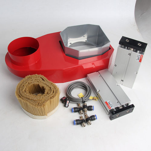 雕刻机吸尘罩9KW风冷加工中心吸尘雕刻机配件 自动换刀主轴吸尘罩