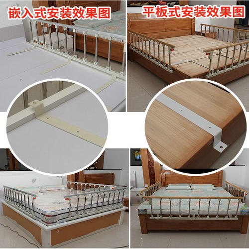 通用可折叠加厚防掉床护栏儿童小孩防摔老人围栏床边栏杆1.8米2米