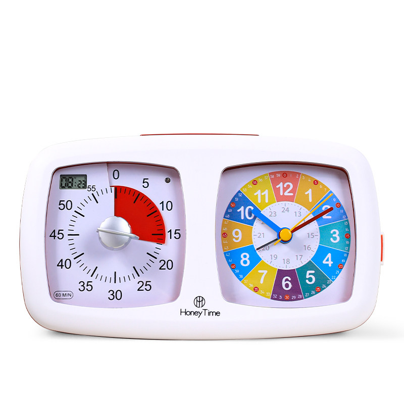 可视化计时器闹钟智能儿童男孩女孩自律静音学生专用时间管理时钟