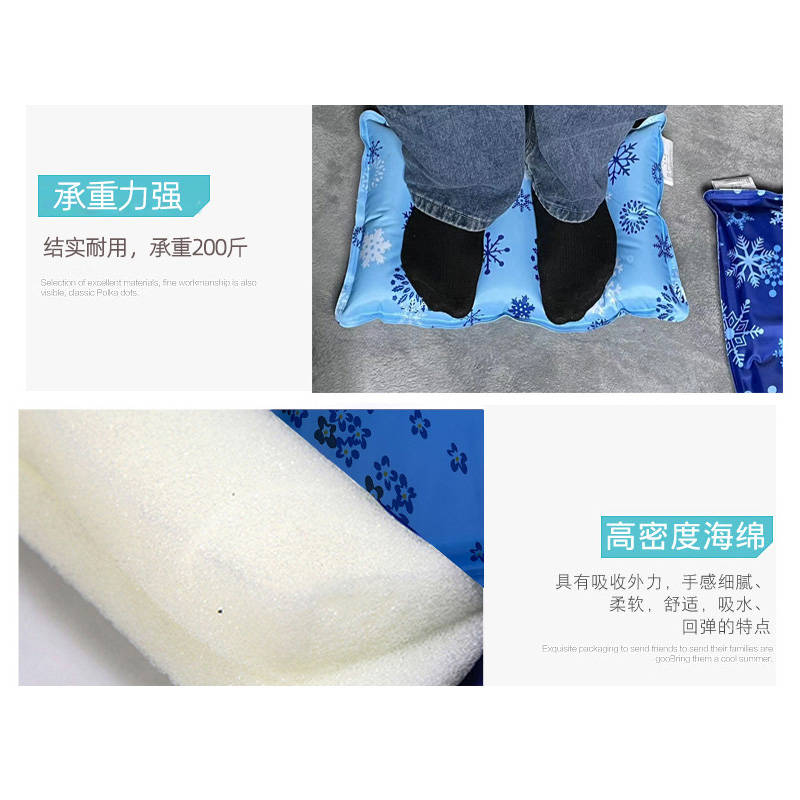婴儿水枕头免注水儿童午睡冰枕学生教室水垫坐垫夏季降温冰凉水枕