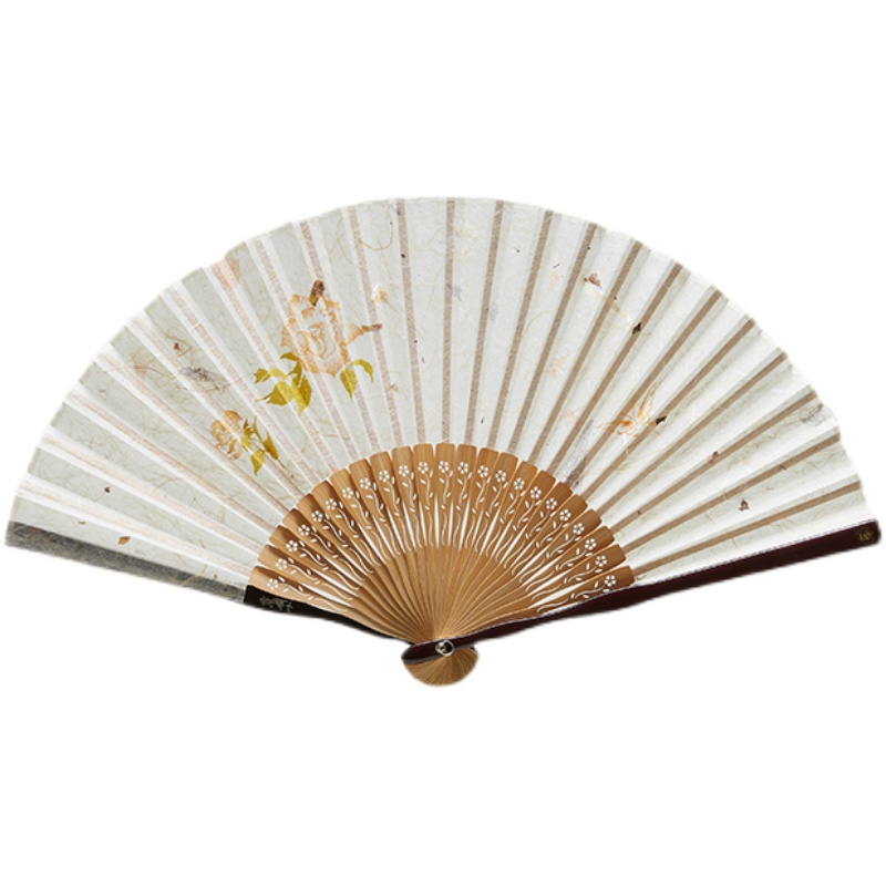 京扇子香怡扇 古风女式古装汉服配饰摄影搭配礼物北京手工折叠扇