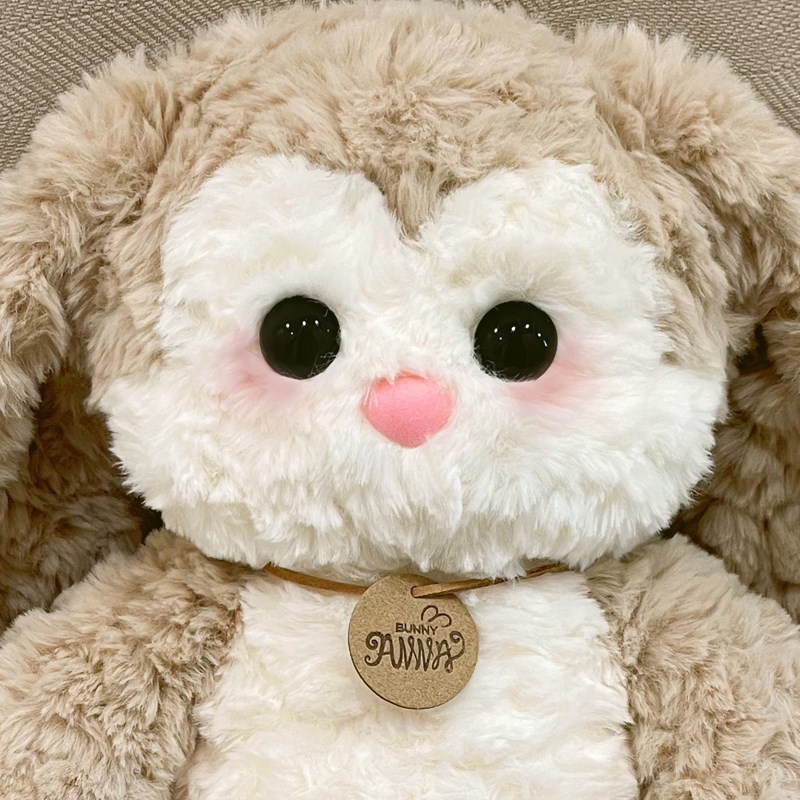 Anna兔子玩偶礼品毛绒玩具可爱公仔小娃娃垂耳兔抱睡女孩生日礼物