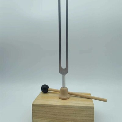 C128Hz音叉共鸣箱共振铝合金铝质铝制物理实验室教学用品教具器材