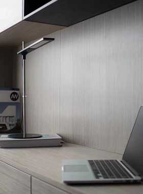 板岩免漆饰面灰色木饰面板背景墙护墙板涂装板成品贴面装饰板kd板