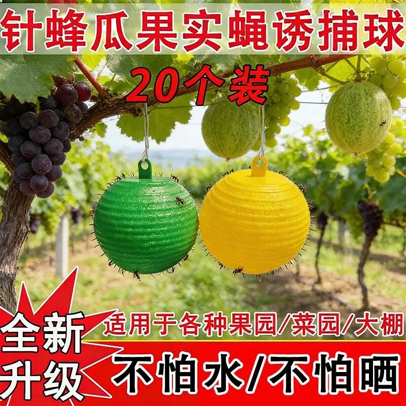 【粘蝇球超级大果球】粘蝇神器驱蚊水成人儿童户外防蚊防蚊虫神器