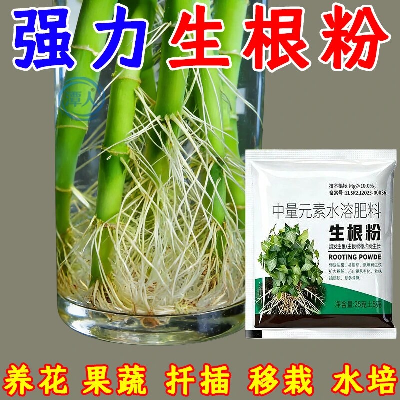 强力生根粉生根富贵竹快速生根剂稀有果树苗十八怪快速生根液蔬菜