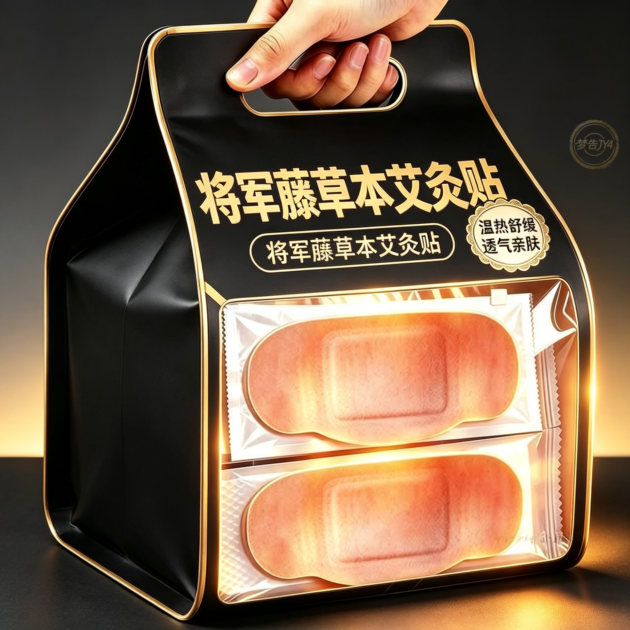 艾草艾灸发热暖宫腰带