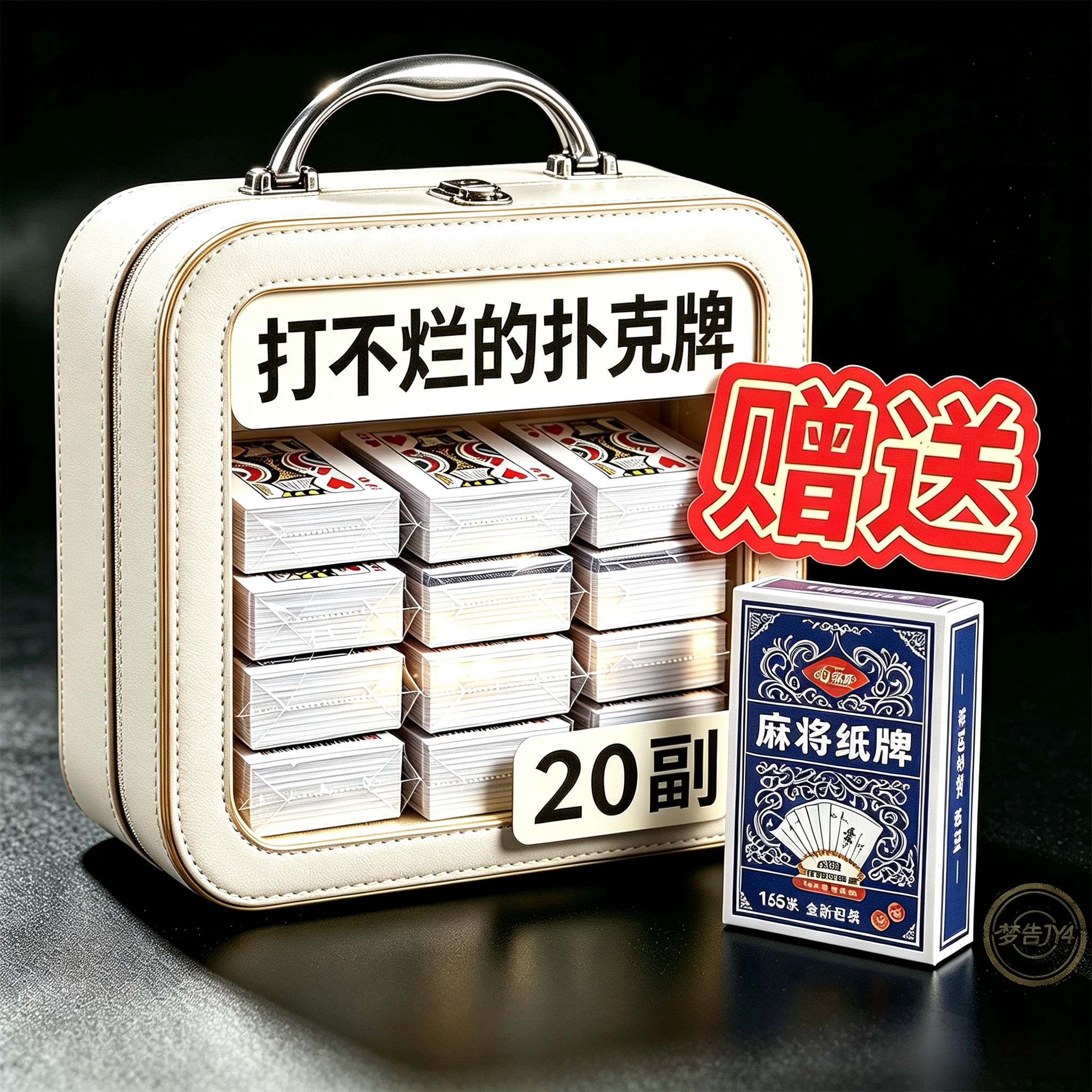 30副加厚扑克牌整箱批发