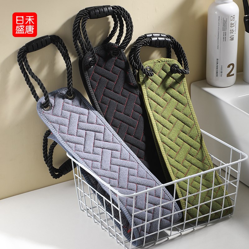 男士搓澡巾洗澡巾强力搓泥神器家用沐浴手套擦背搓背长条后背