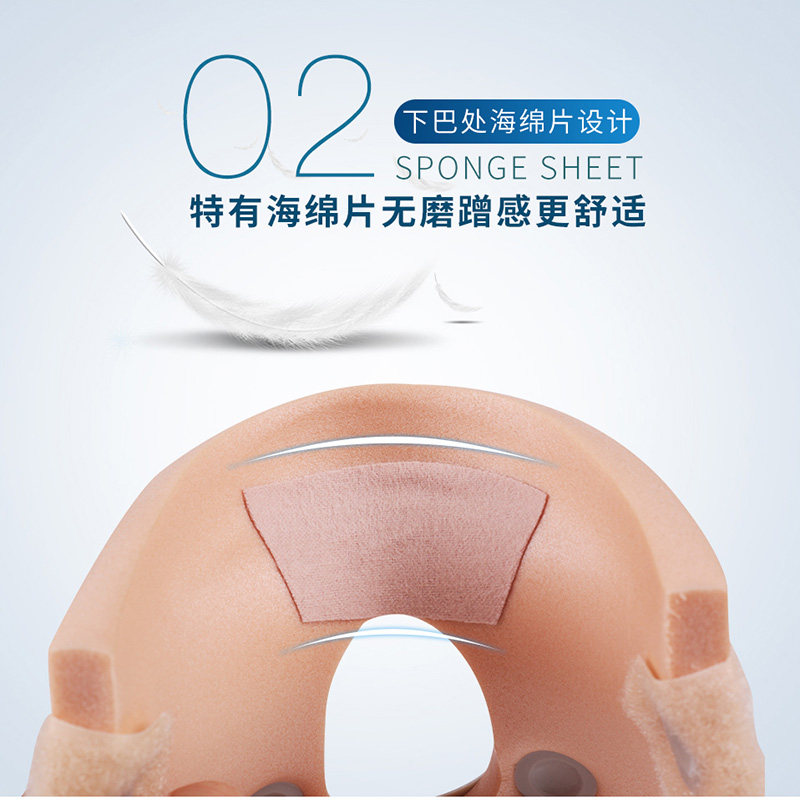 杰臣儿童颈托斜颈矫正器手术后支撑护颈宝宝偏头婴儿歪脖子神器