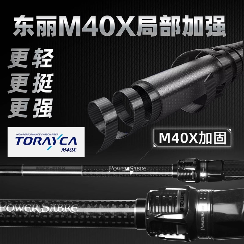 23款重剑路亚竿超远投翘嘴海鲈杆枪柄直柄轻量化鱼竿淡水海水泛用