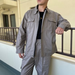 秋冬国网电力工作服套装男电焊防烫工装长袖加厚劳保服可绣字