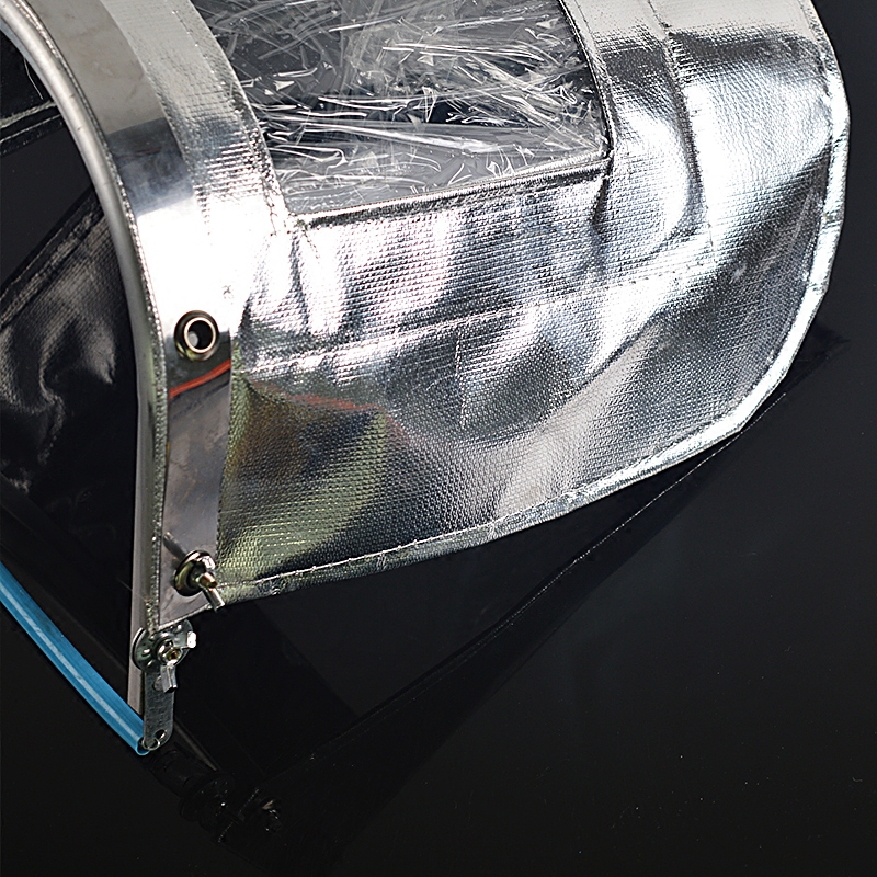 耐高温防护1000度铝箔冶炼面罩炼钢冶金电焊隔热面具炉前工业包邮