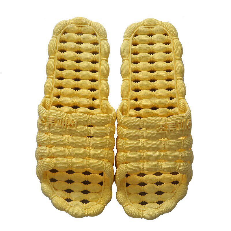 凉拖鞋漏水塑料夏季男女卫室内居家情侣防滑按摩洗澡浴室家用新款