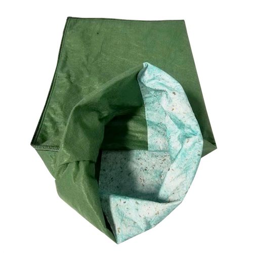 护坡绿色生态袋河道固土防汛土工布双层网袋绿化园林草籽植生袋